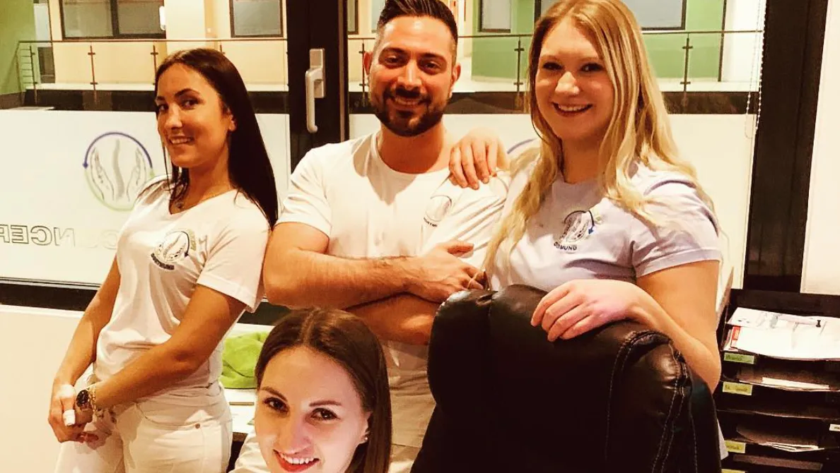 Das Team von Physio-Concept Dortmund in der Praxis